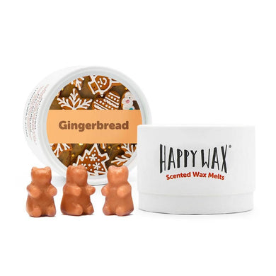 Gingerbread Wax Melts - Eco Tin (3.6 oz) or 8 oz Pouch