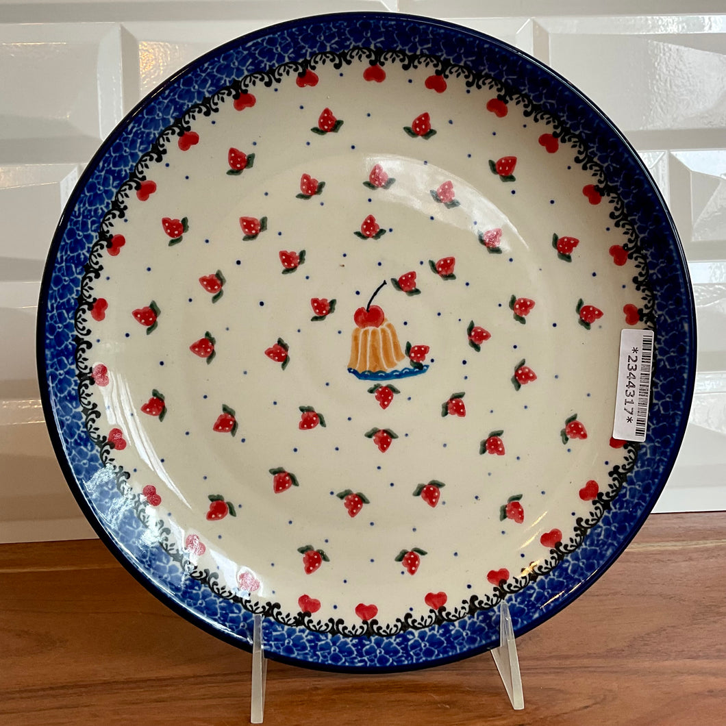 Strawberry Shortcake Dinner Plate
