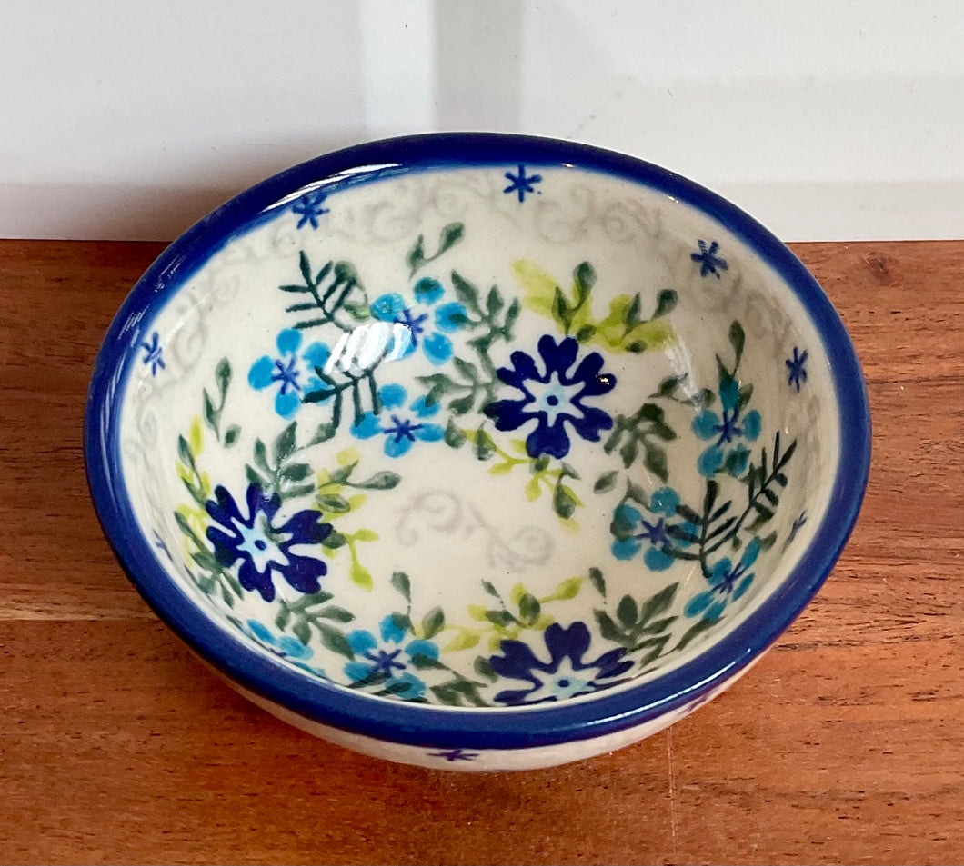 Blue Garden Dream Medium Dip Bowl