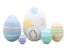Easter Bunny Nesting Egg 5pc./4"