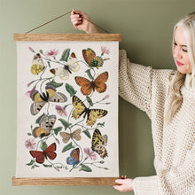 Nature Art Print- Botanical Butterflies