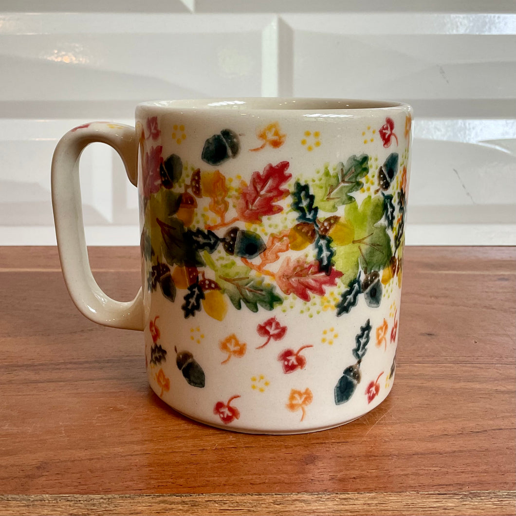 Leaves and Acorns 12oz Mug