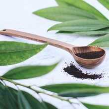 Hand Carved Wood Coffee Scoop: Laurelwood