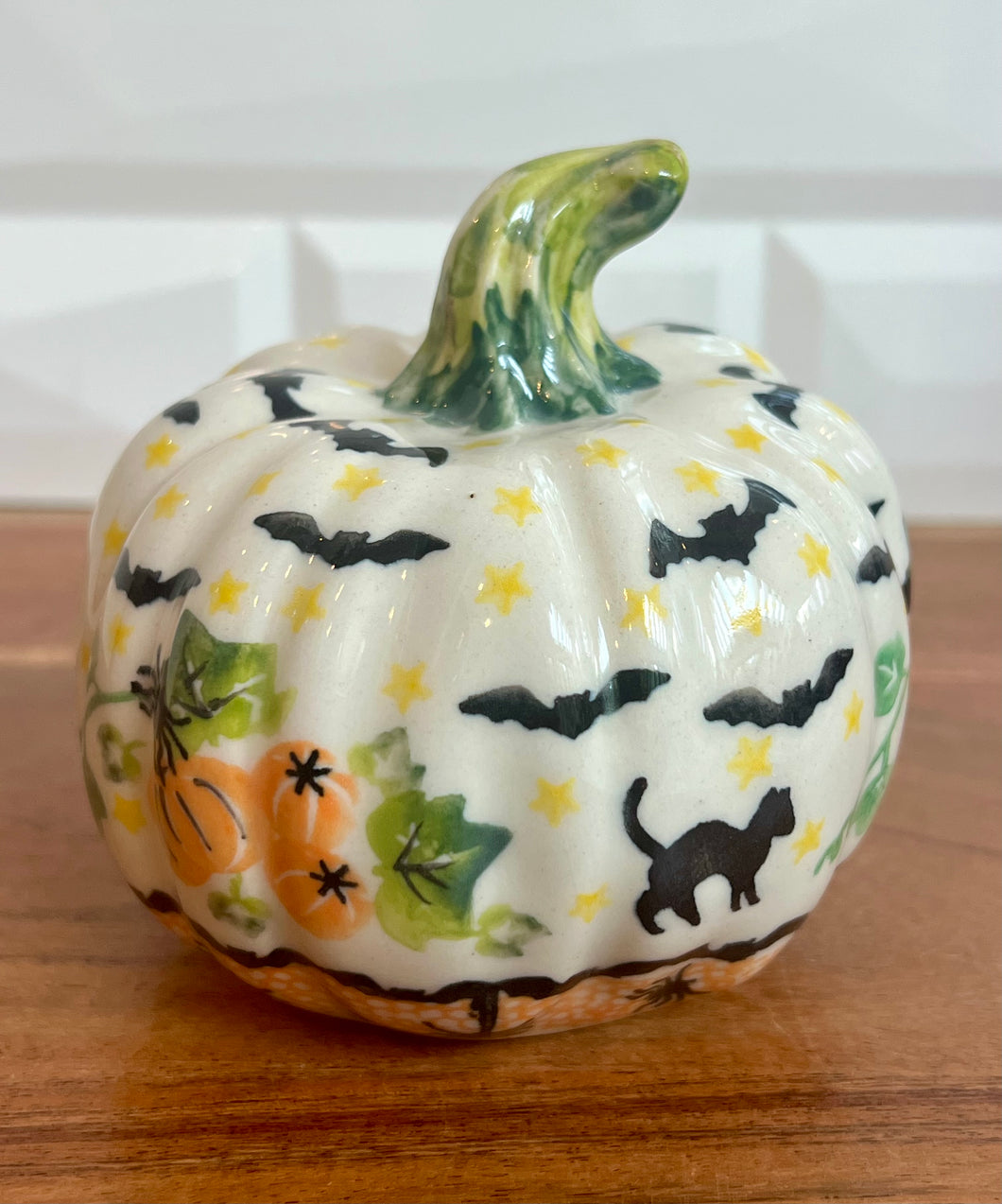 Cats and Bats Medium Pumpkin