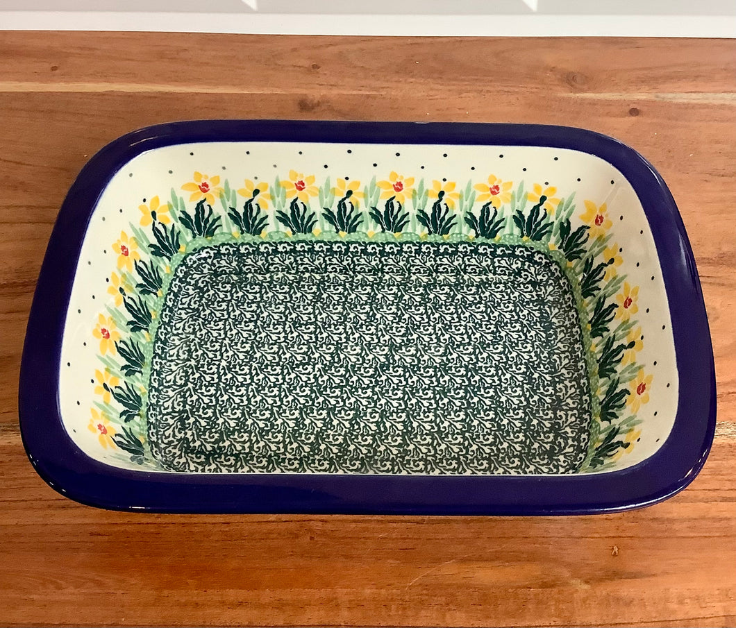 Medium Rectangular Baker Daffodil