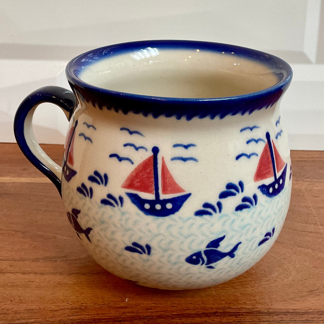 Sailboats 16oz Bubble Mug