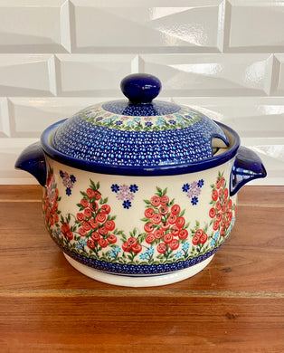 Red Berries Soup Tureen