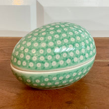 Unikat Mint Egg Shaped Jar