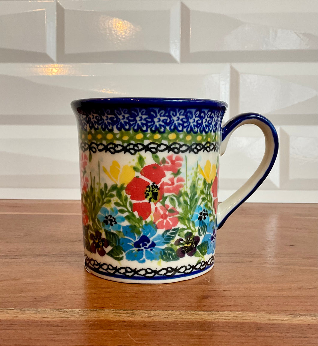 Kalich Multicolor Floral Striaght Mug