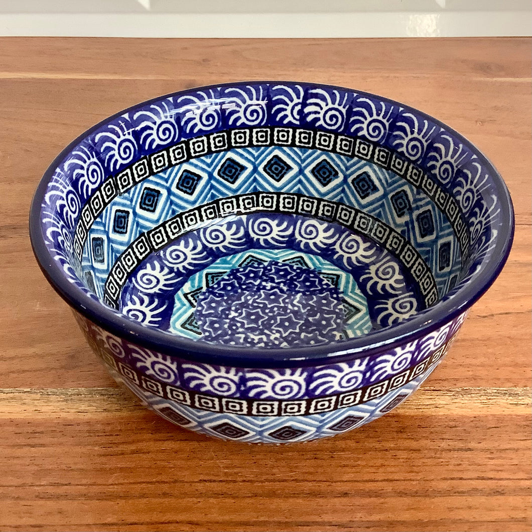 Blue Aztec 5in Bowl
