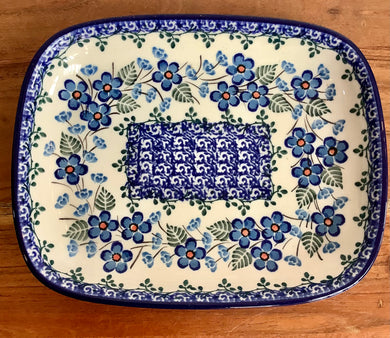 Forget Me Not Sandwich Tray