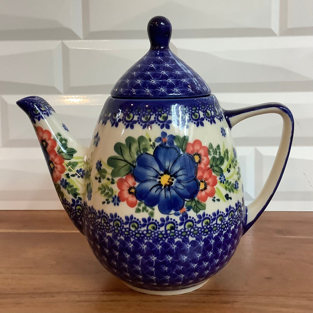 Kalich Blue Flower Teapot