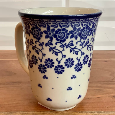 Blue Flower 17oz Bistro Mug