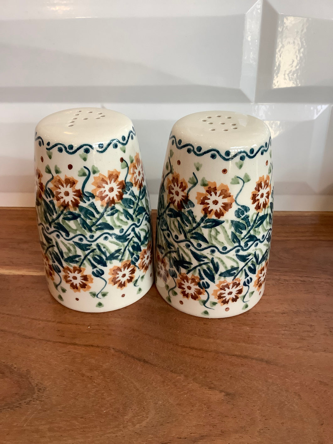 Tuscany Salt and Pepper Shakers