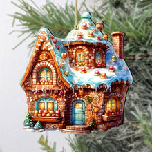 Gingerbread House Wooden Ornaments G.Debrekht Christmas