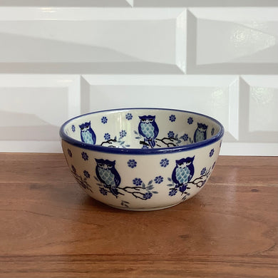 Unikat Blue Owl 5in Bowl
