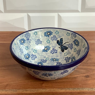 Light Blue Dragonfly 6in Bowl