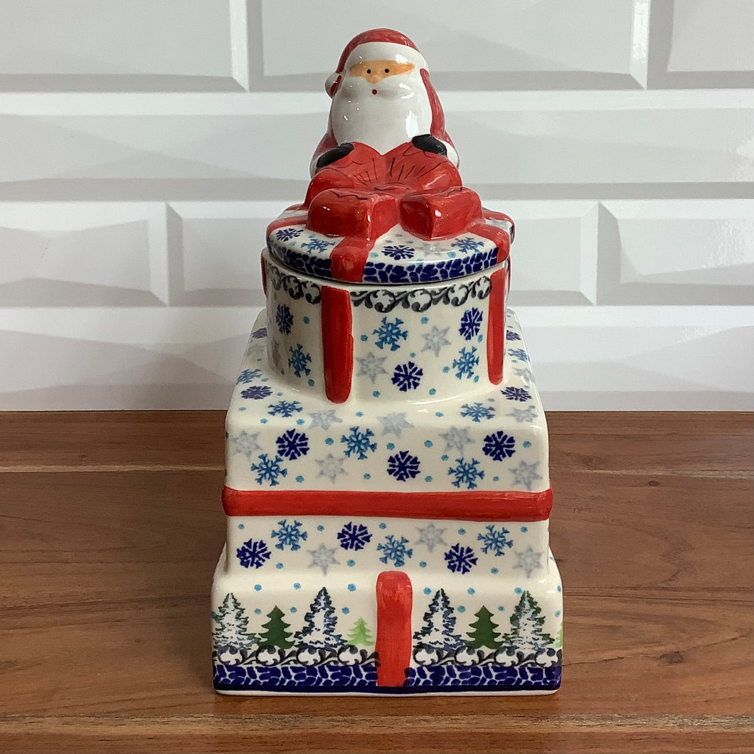 Kalich Santa & Snow Cookie Jar