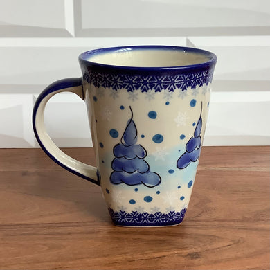 Kalich Blue Tree & Snowman XL Mug
