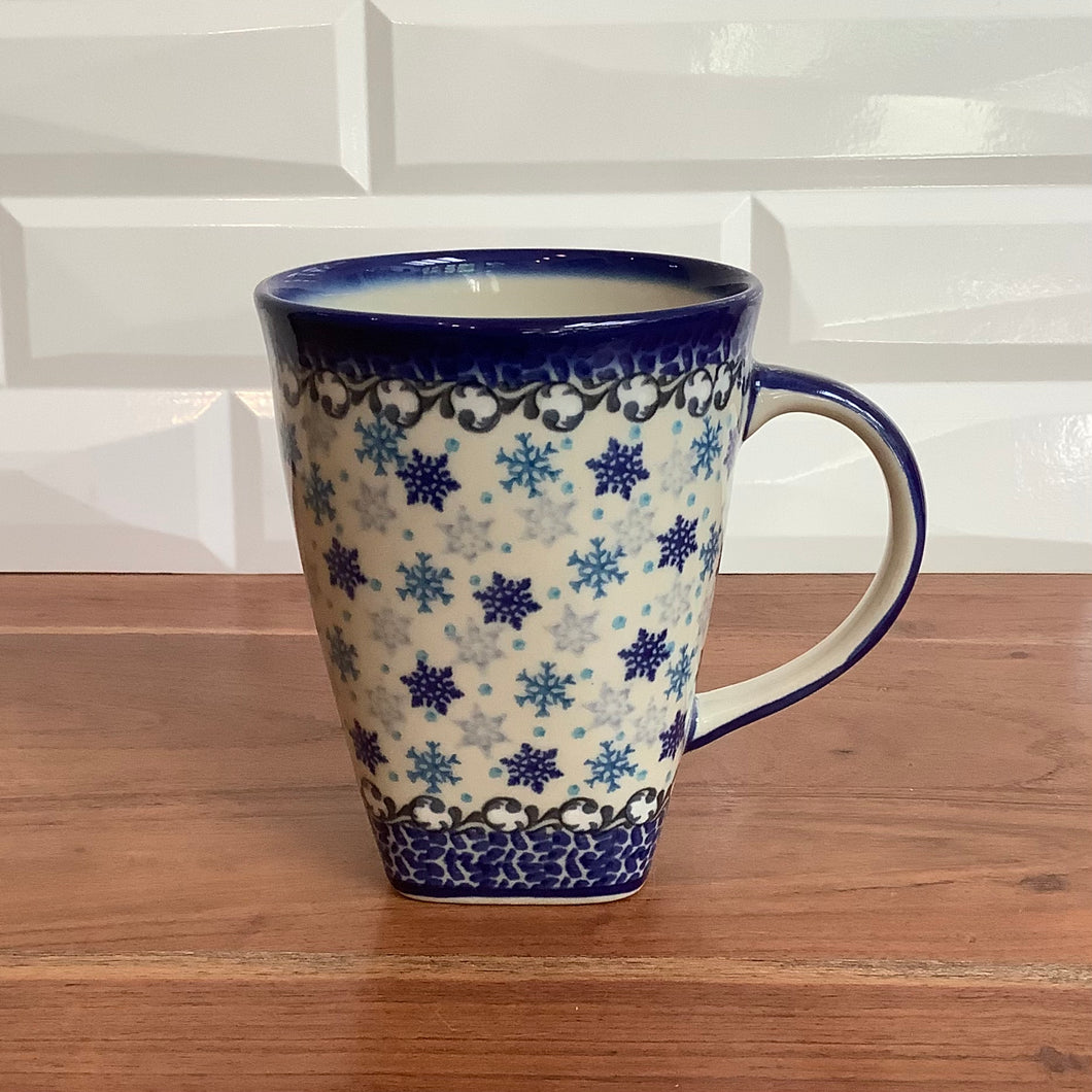 Kalich XL Snowflakes mug