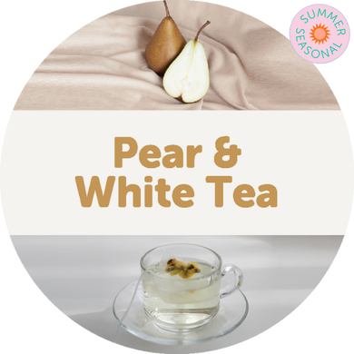 Pear & White Tea- Eco Tin
