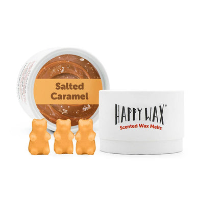 Salted Caramel Wax Melts - Eco Tin (3.6 oz) or 8 oz Pouch