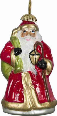 Vintage Santa Pendant - Traditional