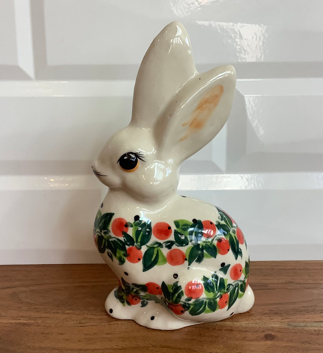 7in Red Berry Bunny