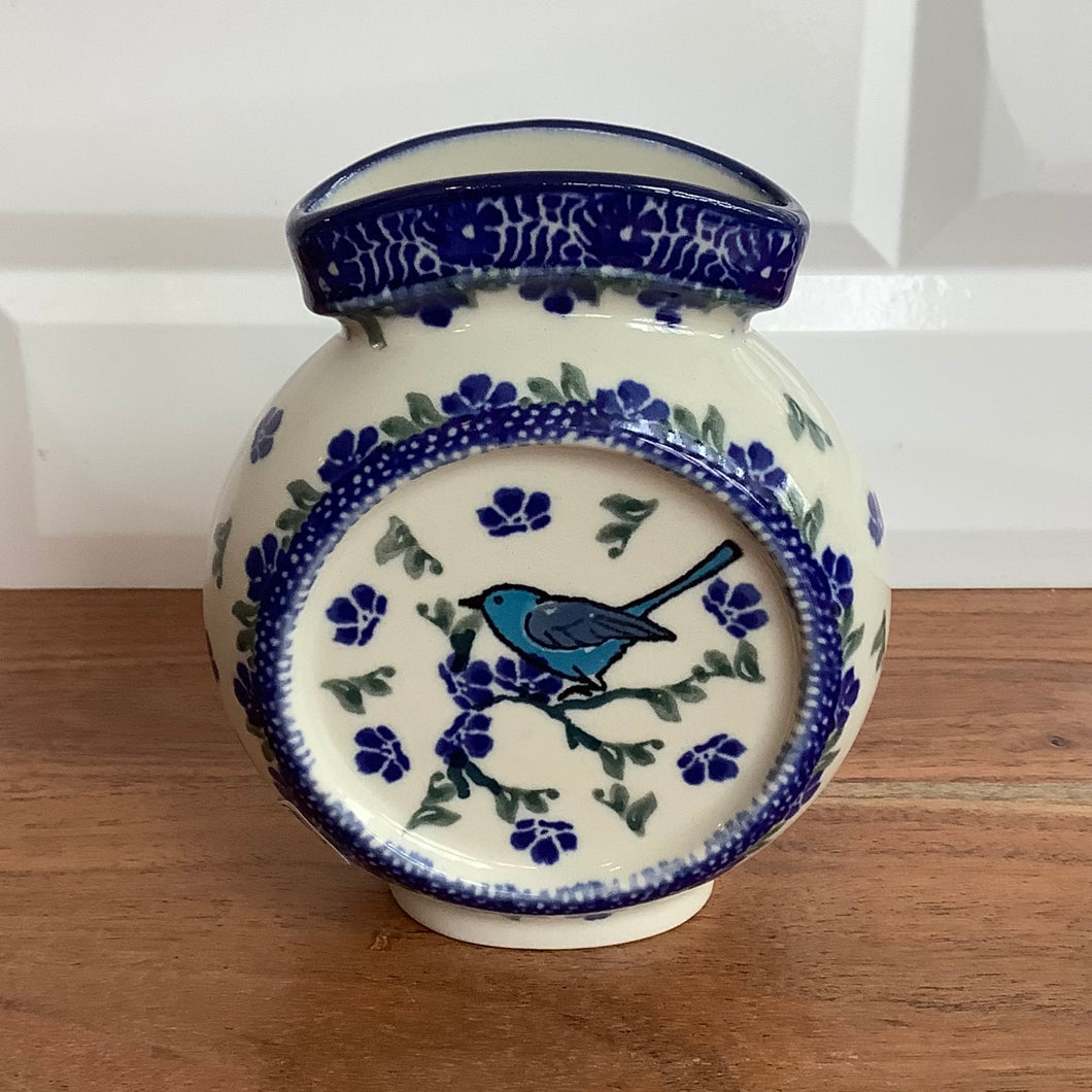 Blue Bird Vase