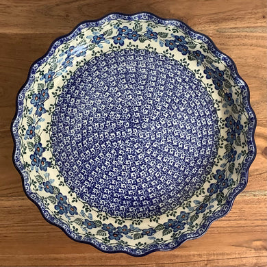 Forget me not pie dish