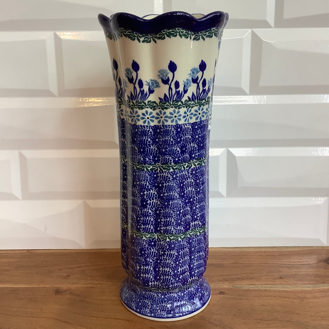 Tall Butterfly Vase