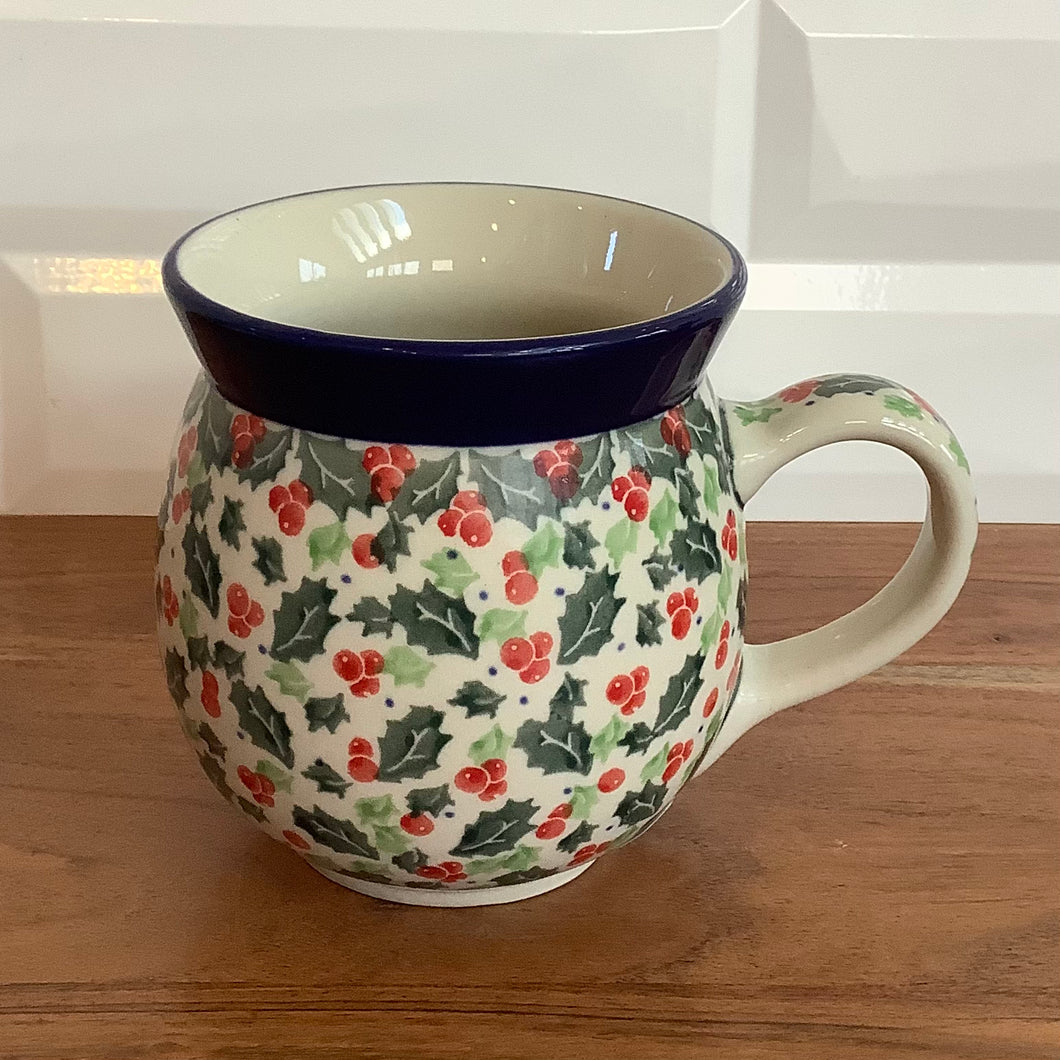 Unikat 16oz holly berry mug